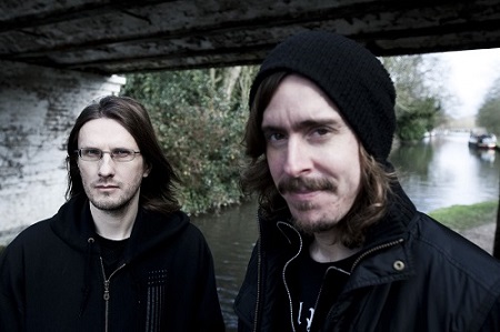 © Naki Kouyioumtzis. Storm Corrosion, album shoot. Steven Wilson of Porcupine Tree and Mike Akerfeldt of Opeth